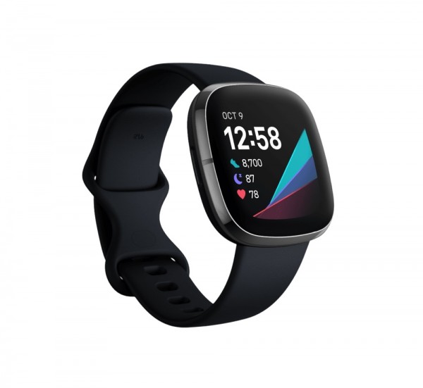 SMARTWATCH FITBIT SENSE FB512 CARBONE / ACCIAIO INOSSIDABILE GRAFITE