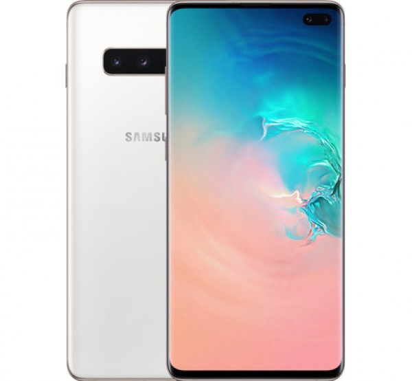 SMARTPHONE SAMSUNG GALAXY S10 PLUS SM G975F 1 TB DUAL SIM 6.4" 4G LTE WIFI 12 + 16 + 12 MP OCTA CORE CERAMIC WHITE