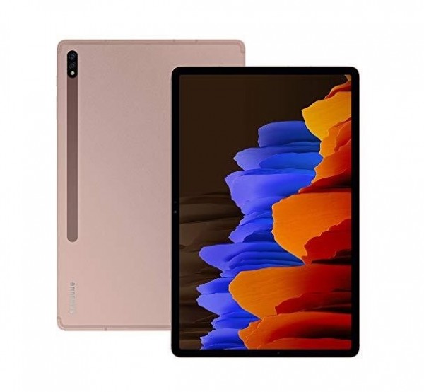 TABLET SAMSUNG GALAXY TAB S7 PLUS SM T970 12.4" 256 GB ROM 8 GB RAM OCTA CORE WIFI BLUETOOTH 13 + 5 MP ANDROID MYSTIC BRONZE