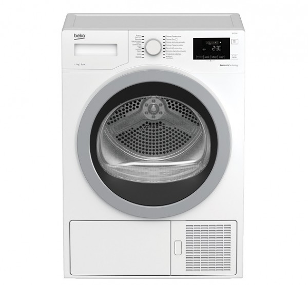 ASCIUGATRICE BEKO DRYS723W 7 KG CARICO FRONTALE POMPA DI CALORE 16 PROGRAMMI PARTENZA RITARDATA LIBERA INSTALLAZIONE CLASSE A++
