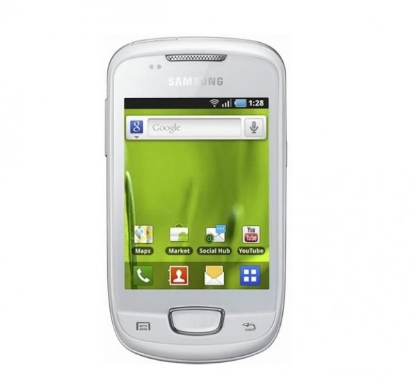 SMARTPHONE SAMSUNG GALAXY MINI GT S5570 3.14" 512 MB 3.1 MP 3G WIFI BLUETOOTH ANDROID BIANCO