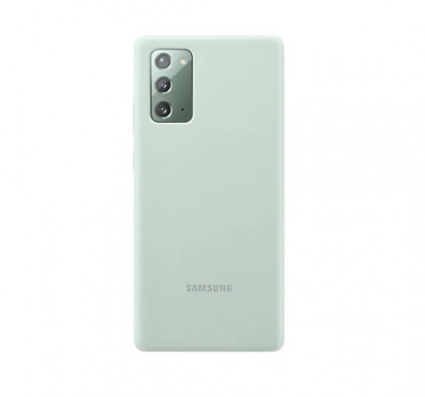 GALAXY NOTE 20 SILICON COVER PER CELLULARE EF-PN980TMEGEU MYSTIC GREEN