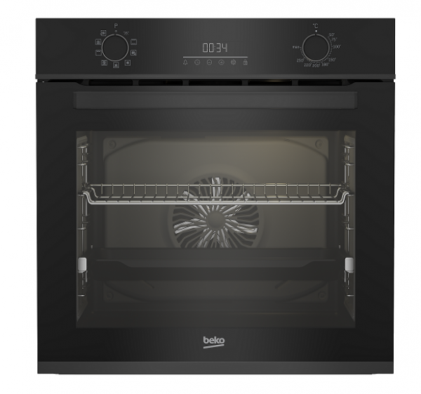 FORNO BEKO BBIM13300CDXE BEYOND MULTIFUNZIONE B300 60 CM 72 L GRILL ELETTRICO TERMOVENTILATO 9 FUNZIONI PULIZIA A VAPORE DARK INOX CLASSE A+