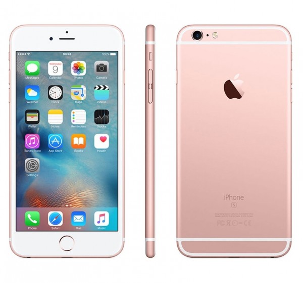 SMARTPHONE APPLE IPHONE 6S PLUS 64 GB 5,5" 4G LTE CHIP A9 TOUCH ID IOS 9 12 MP ORO ROSA
