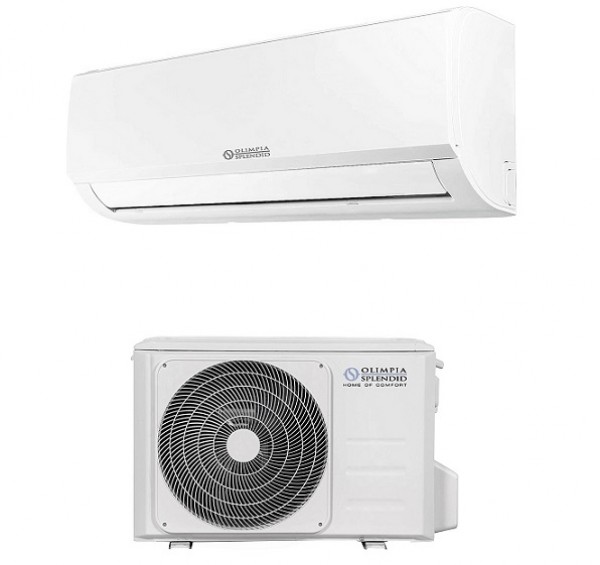 CLIMATIZZATORE / CONDIZIONATORE OLIMPIA SPLENDID ARYAL S1 E 10 C OS-KEAPH10EI + OS-SEAPH10EI MONOSPLIT 10000 BTU POMPA DI CALORE INVERTER R32 CLASSE A++/A+