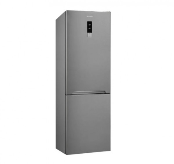 FRIGORIFERO SMEG FC203PXNE COMBINATO 379 L 60 CM NO FROST LIBERA INSTALLAZIONE INOX CLASSE A+++