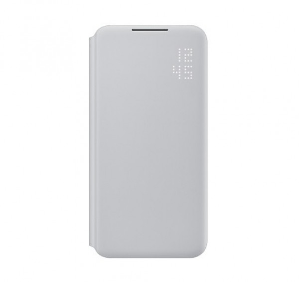 GALAXY S22 PLUS SMART LED VIEW COVER / CUSTODIA A LIBRO PER CELLULARE SAMSUNG EF-NS906PJEGEW GRAY / GRIGIO