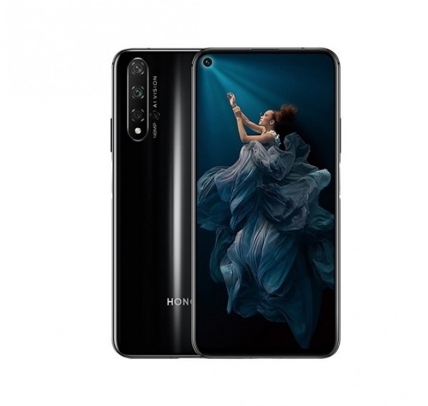 SMARTPHONE HONOR 20 YAL L21 128 GB 4G LTE DUAL SIM 6.26" QUADRUPLA FOTOCAMERA MIDNIGHT BLACK / NERO