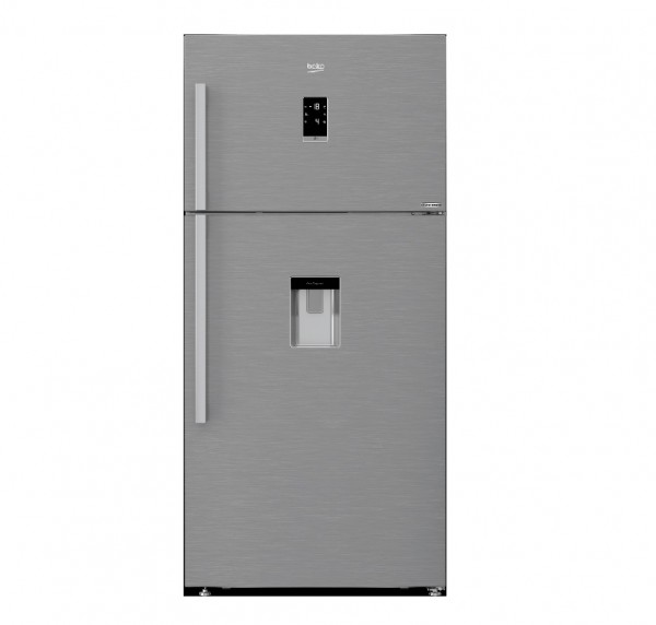 FRIGORIFERO BEKO DN162232DJIZX DOPPIA PORTA 84 CM 539 L INOX TOTAL NO FROST DISPENSER PROSMART INVERTER LIBERA INSTALLAZIONE CLASSE A++