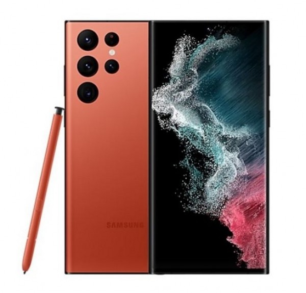 SMARTPHONE SAMSUNG GALAXY S22 ULTRA 5G SM S908B 128 GB DUAL SIM 6.8" 4 FOTOCAMERE OCTA CORE RED / ROSSO