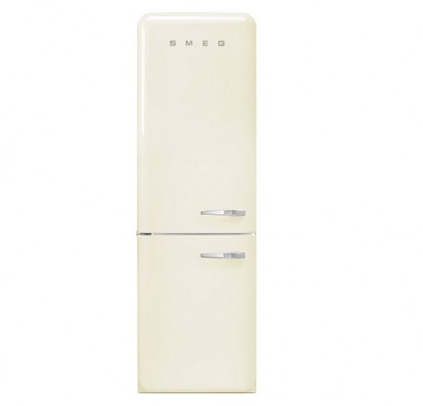 FRIGORIFERO SMEG FAB32LP1 DOPPIA PORTA ANNI 50 321 L 60 CM LIBERA INSTALLAZIONE CREMA / PANNA CLASSE A++