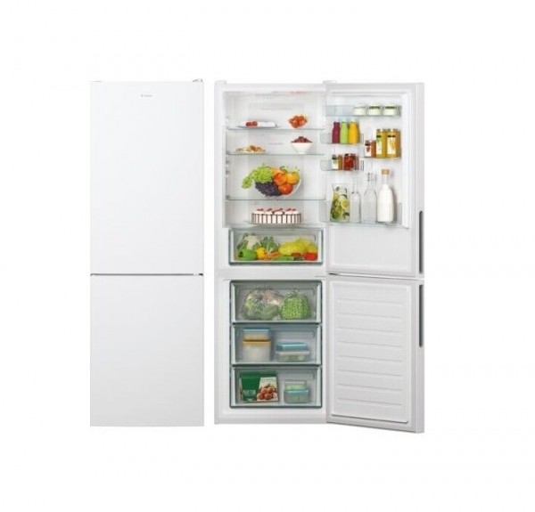 FRIGORIFERO CANDY C3CETFW186 COMBINATO TOTAL NO FROST 343 L 60 CM BIANCO CLASSE F 