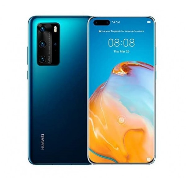 SMARTPHONE HUAWEI P40 PRO 5G ELS-NX9 DUAL SIM 256 GB 6.58" 50 MP OCTA CORE EMUI 10.1 DEEP SEA BLUE