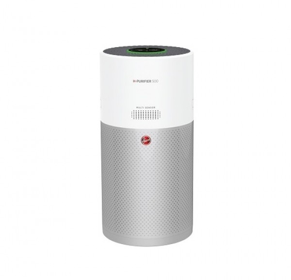 PURIFICATORE D'ARIA HOOVER H-PURIFIER 500 HHP50CA011 WIFI 3 LIVELLI DI FILTRAZIONE ARGENTO / BIANCO