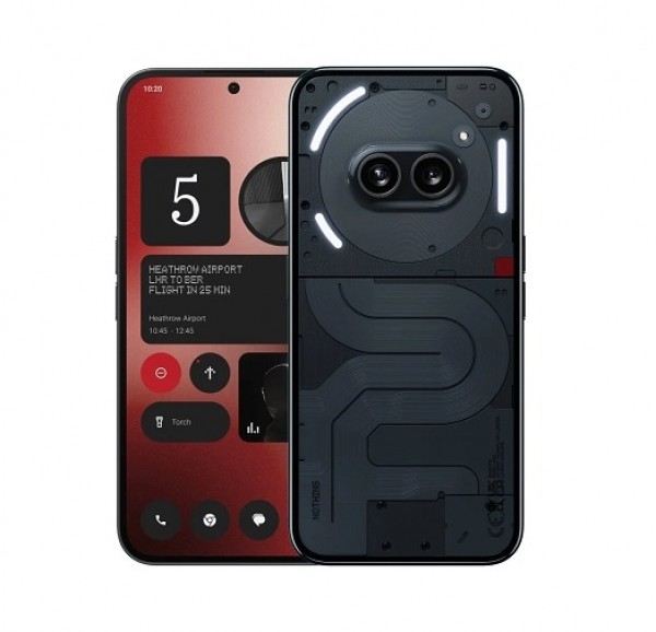 SMARTPHONE NOTHING PHONE (2a) 5G 8 + 128 GB DUAL SIM 6.7" DOPPIA FOTOCAMERA 50 MP NERO