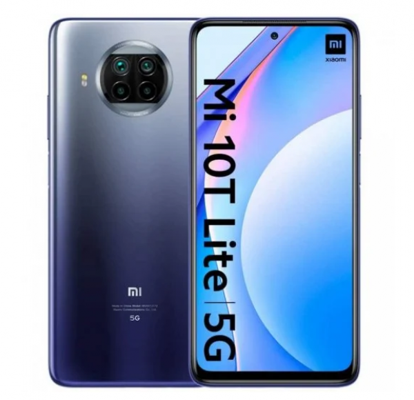 SMARTPHONE XIAOMI MI 10T LITE 5G M2007J17G 64 GB DUAL SIM 6.67" OCTA CORE QUAD CAMERA ATLANTIC BLUE