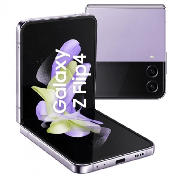SMARTPHONE SAMSUNG GALAXY Z FLIP4 5G SM F721B 256 GB DUAL SIM 6.7" 12 + 12 MP OCTA CORE BORA PURPLE / VIOLA