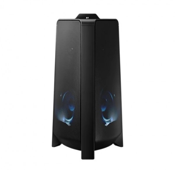 SOUND TOWER SAMSUNG / ALTOPARLANTE AMPLIFICATO MX T50 AUDIO BIDIREZIONALE 500 W WOOFER INTEGRATO LUCI LED WIRELESS BLUETOOTH USB HOST KARAOKE NERO