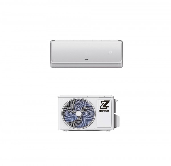 CLIMATIZZATORE / CONDIZIONATORE ZEPHIR ZAX12000 MONOSPLIT INVERTER 12000 BTU POMPA DI CALORE GAS R32 BIANCO CLASSE A++ / A+
