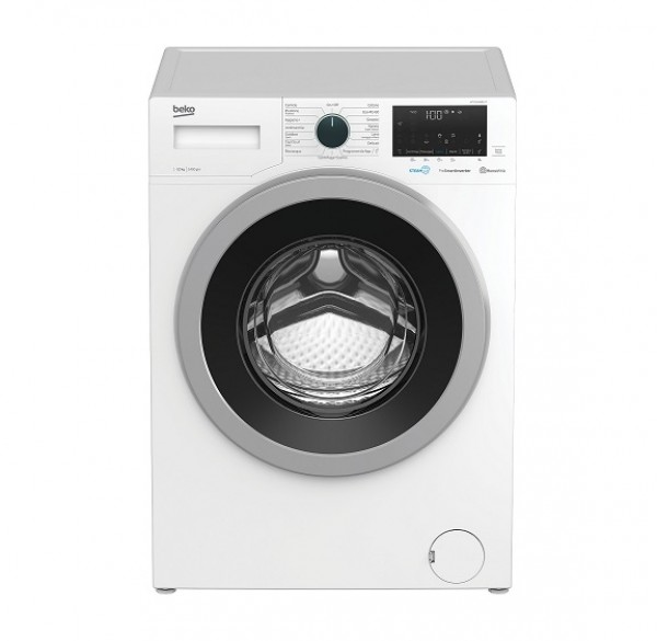LAVATRICE BEKO WTY101486SI-IT 10 KG 1400 GIRI CARICO FRONTALE 15 PROGRAMMI VAPORE PROSMART INVERTER BLUETOOTH LIBERA INSTALLAZIONE CLASSE A