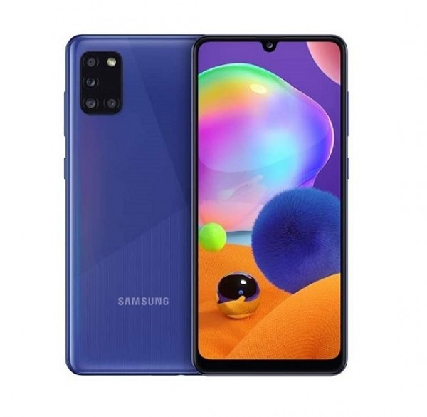 SMARTPHONE SAMSUNG GALAXY A31 SM A315G DUAL SIM 128 GB OCTA CORE 6.4" SUPER AMOLED 4G LTE WIFI BLUETOOTH QUATTRO FOTOCAMERE PRISM CRUSH BLUE