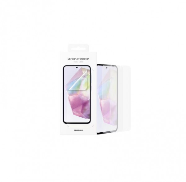 SAMSUNG GALAXY A35 5G FRONT PROTECTION FILM / PELLICOLA SALVASCHERMO EF-UA356CTEGWW TRASPARENTE