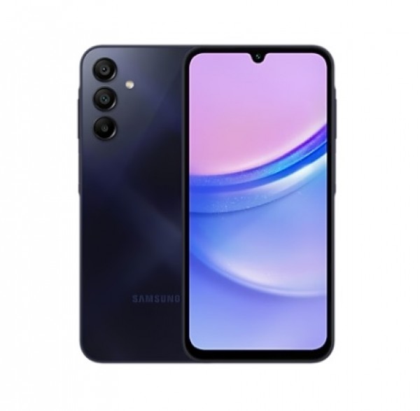 SMARTPHONE SAMSUNG GALAXY A15 SM A155F DUAL SIM 128 GB OCTA CORE 6.5" 4G LTE WIFI TRIPLA FOTOCAMERA 50 MP BLUE BLACK / NERO