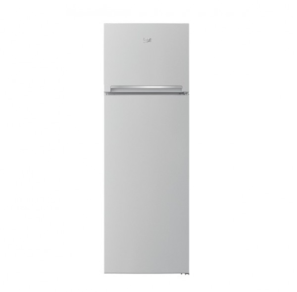 FRIGORIFERO BEKO RDSA310M30SN STATICO DOPPIA PORTA 306 L 60 CM LIBERA INSTALLAZIONE SILVER / ARGENTO CLASSE F