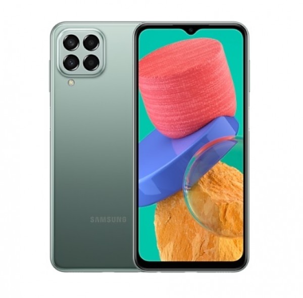SMARTPHONE SAMSUNG GALAXY M33 5G SM M336B 128 GB DUAL SIM 6.6" QUATTRO FOTOCAMERE OCTA CORE GREEN / VERDE
