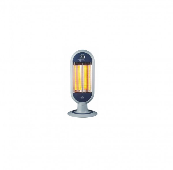 STUFA AL CARBONIO OSCILLANTE DCG SA9829 2 ELEMENTI 2 LIVELLI DI TEMPERATURA 1200W