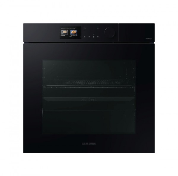 FORNO A VAPORE SAMSUNG INCASSO NV7B7997AAK / NV7B7997ABK BESPOKE DUAL COOK STEAM SERIE 7 60 CM 76 L 1200 W GRILL PIROLITICO WIFI NERO CLASSE A+
