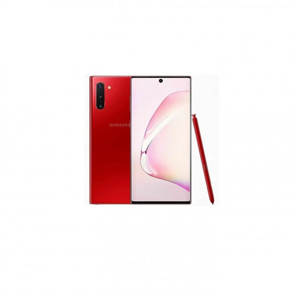 SMARTPHONE SAMSUNG GALAXY NOTE 10 5G SM N971B SINGLE SIM 6.3" DYNAMIC AMOLED 256 GB OCTA CORE WIFI ANDROID AURA RED / ROSSO