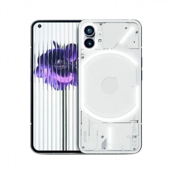 SMARTPHONE NOTHING PHONE (1) 5G 12 + 256 GB DUAL SIM 6.55" 50 MP BIANCO