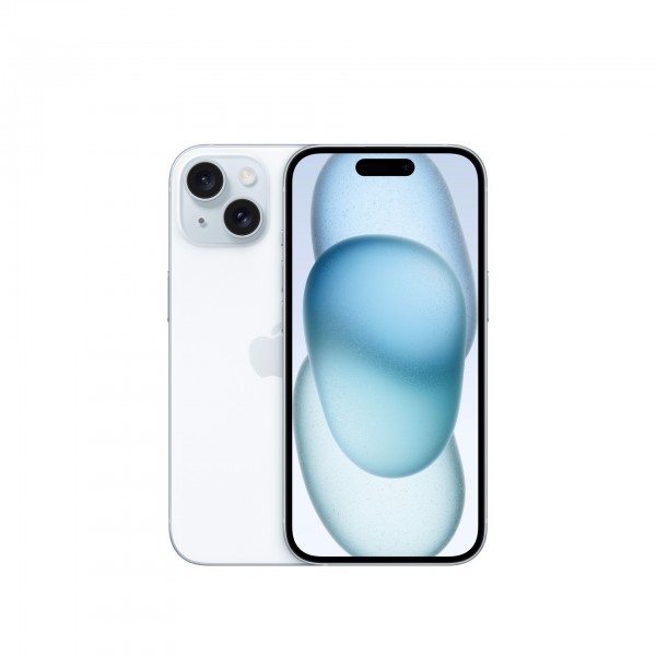 SMARTPHONE APPLE IPHONE 15 128 GB DUAL SIM 6.1" 5G A16 BIONIC DOPPIA FOTOCAMERA 48 MP BLU
