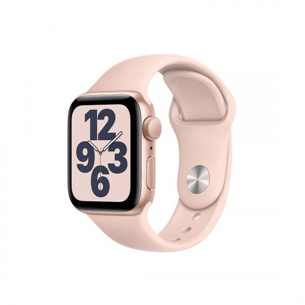 SMARTWATCH APPLE WATCH SE 40 MM GPS CASSA IN ALLUMINIO ORO CINTURINO SPORT ROSA