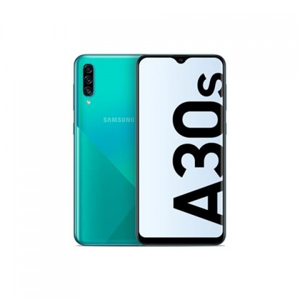 SMARTPHONE SAMSUNG GALAXY A30s SM A307F DUAL SIM 64 GB OCTA CORE 6.4" SUPER AMOLED TRIPLA FOTOCAMERA 25 + 5 + 8 MP 4G LTE WIFI BLUETOOTH PRISM CRUSH GREEN