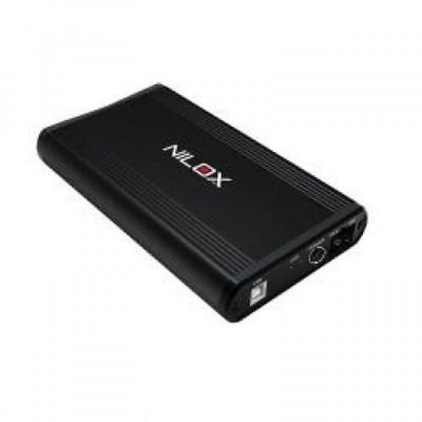 HARD DISK NILOX SATA HDD 3,5" DH2311ER-B 1 TB USB EXTERNAL NERO WINDOWS MAC 