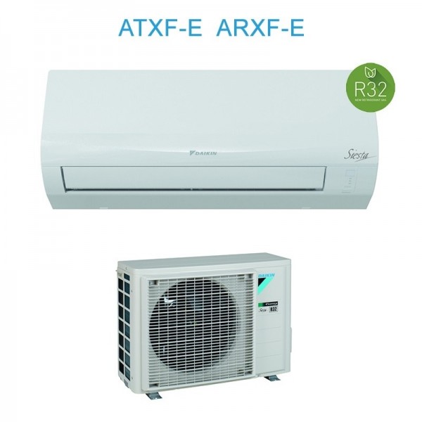 CLIMATIZZATORE / CONDIZIONATORE DAIKIN MONOSPLIT ARXF35E5V1B + ATXF35E5V1B 12000 BTU SIESTA PRO ERA INVERTER GAS R32 DEUMIDIFICATORE WIFI BIANCO CLASSE A++/A+