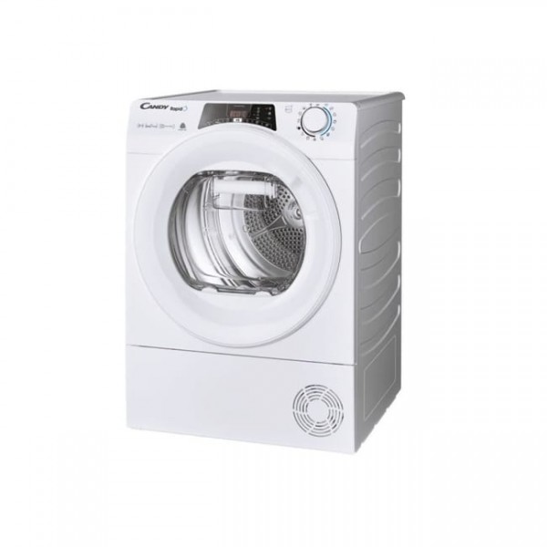 ASCIUGATRICE CANDY ROEH8A3TE-S 8 KG CARICO FRONTALE POMPA DI CALORE INVERTER PARTENZA RITARDATA LIBERA INSTALLAZIONE CLASSE A+++