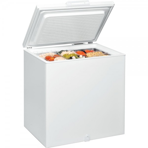CONGELATORE A POZZETTO WHIRLPOOL WHS2121 204 L LIBERA INSTALLAZIONE CONTROLLO ELETTRONICO BIANCO CLASSE A+