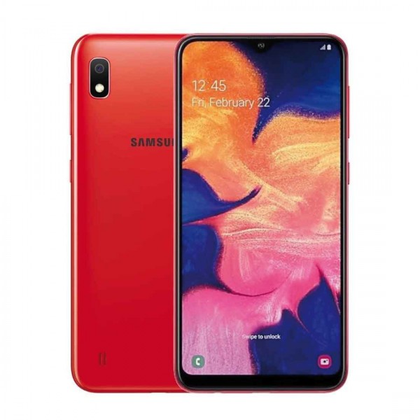 SMARTPHONE SAMSUNG GALAXY A10 SM A105F DUAL SIM 32 GB OCTA CORE 6.2" 4G LTE WIFI BLUETOOTH ROSSO
