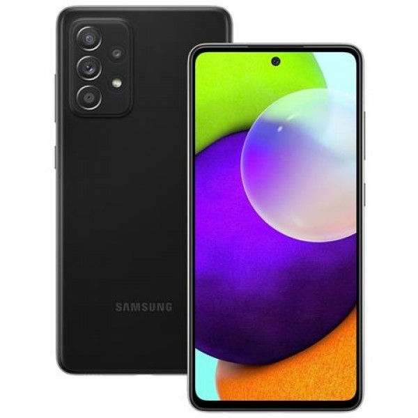 SMARTPHONE SAMSUNG GALAXY A52 5G SM A526B 128 GB DUAL SIM OCTA CORE 6.5" SUPER AMOLED QUADRUPLA FOTOCAMERA AWESOME BLACK / NERO