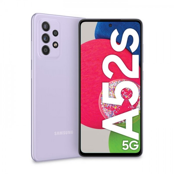 SMARTPHONE SAMSUNG GALAXY A52s 5G SM A528B 128 GB DUAL SIM OCTA CORE 6.5" SUPER AMOLED QUADRUPLA FOTOCAMERA AWESOME VIOLET / VIOLA