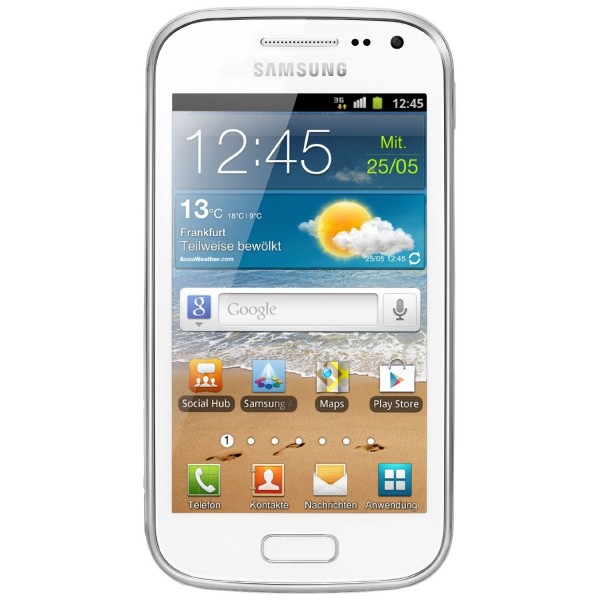 SMARTPHONE SAMSUNG GALAXY ACE 2 GT I8160 3.8" 4 GB DUAL CORE 5 MP WIFI BLUETOOTH ANDROID BIANCO