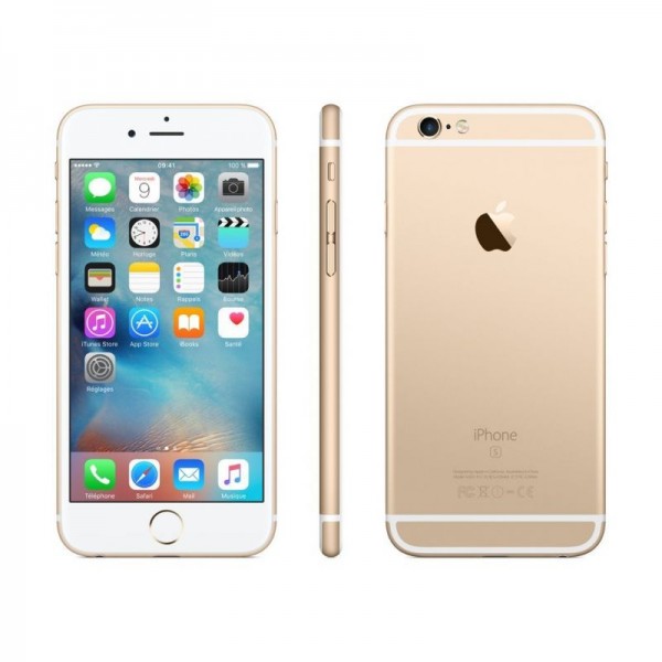 SMARTPHONE APPLE IPHONE 6S 16 GB 4G LTE CHIP A9 TOUCH ID IOS 9 12 MP FOCUS PIXEL GOLD