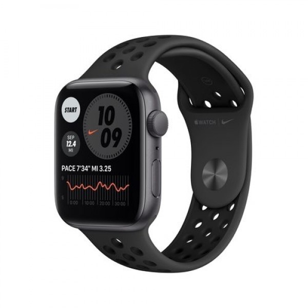 SMARTWATCH APPLE WATCH 3 NIKE 42 MM GPS CASSA IN ALLUMINIO GRIGIO SIDERALE CINTURINO SPORT NERO