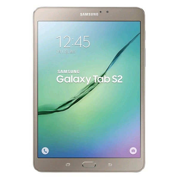 TABLET SAMSUNG TAB S2 SM T713 8" SUPER AMOLED 32 GB OCTA CORE 8 MP WIFI BLUETOOTH ANDROID GOLD