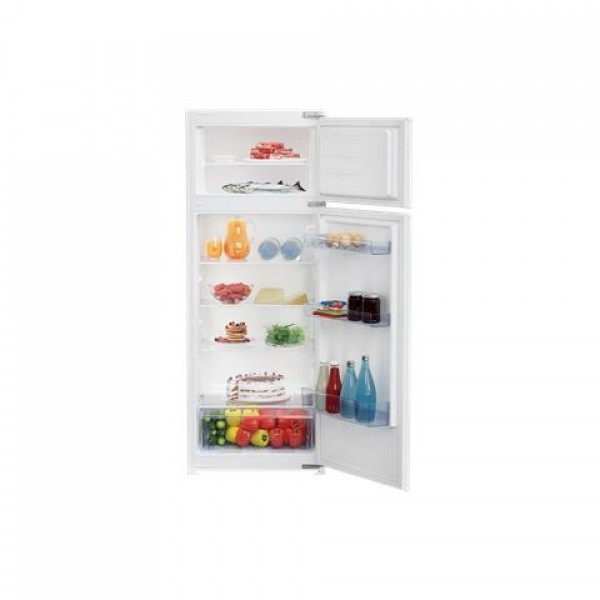 FRIGORIFERO BEKO BD250K2S STATICO DOPPIA PORTA 220 L 54 CM DA INCASSO BIANCO CLASSE A+