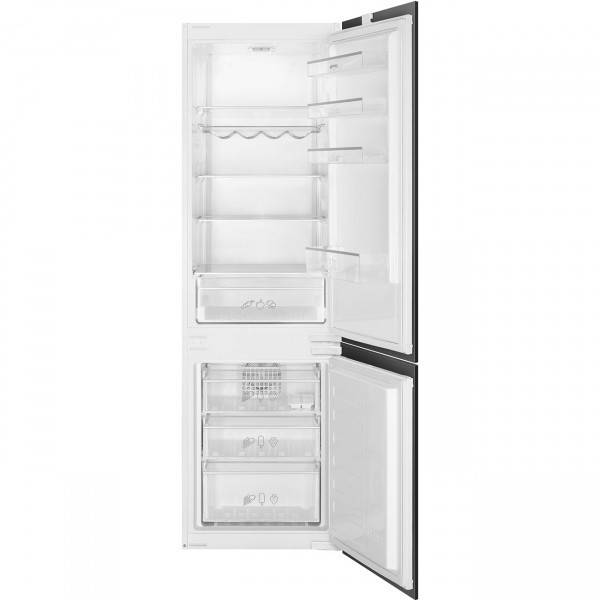 FRIGORIFERO SMEG C3170N2P COMBINATO DA INCASSO 262 L 54 CM NO FROST BIANCO CLASSE A++