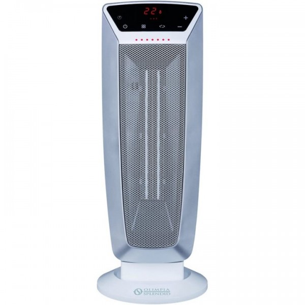 TERMOVENTILATORE CERAMICO OLIMPIA SPLENDID 99450 CALDOSTILE DT 2200 W BASE OSCILLANTE TIMER DISPLAY TOUCH LCD